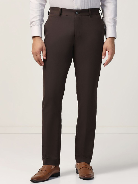 Blackberrys Men Slim Fit Chinos Trousers