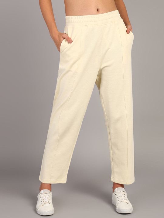 Alan Jones Women Mid Rise Straight Fit Track Pants