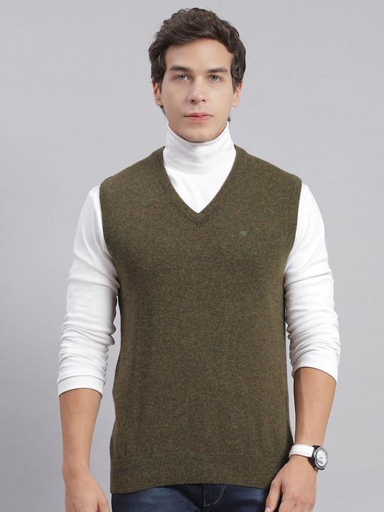 Monte Carlo Men Woollen Sweater Vest