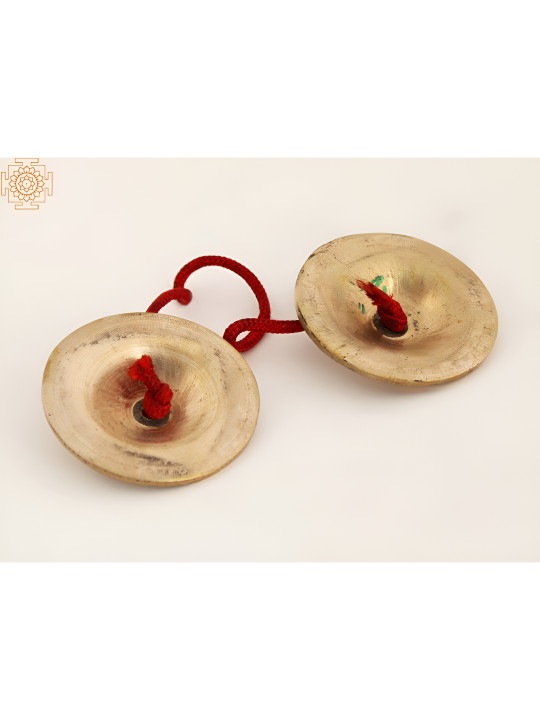 Exotic India Bronze Musical Navratri Pooja Metalware