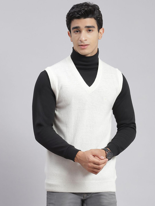Monte Carlo Men Woollen Sweater Vest