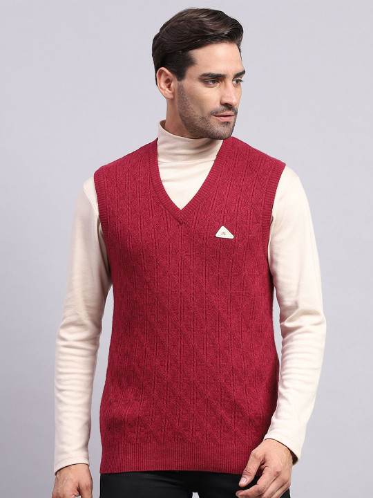 Monte Carlo Men Woollen Sweater Vest