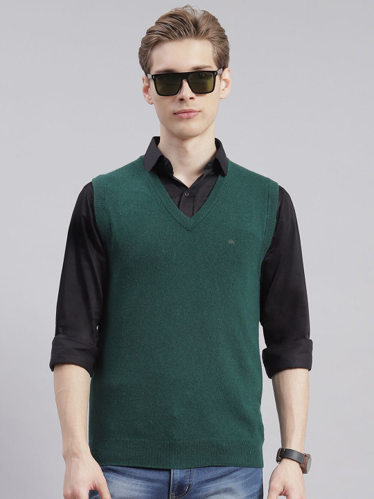 Monte Carlo Men Woollen Sweater Vest