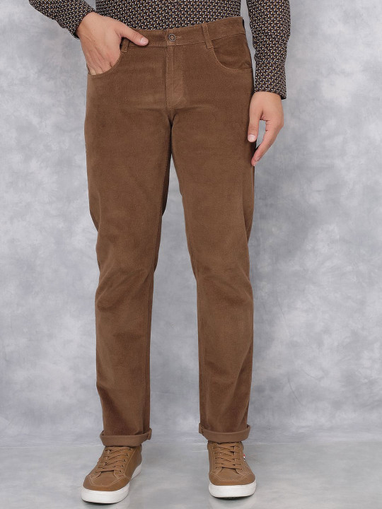 Crimsoune Club Men Smart Slim Fit Chinos Trousers
