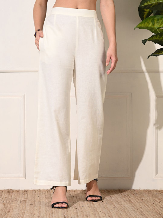 DECKEDUP Women Ethnic Palazzos
