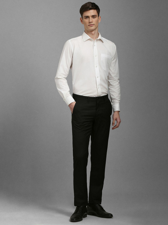 Louis Philippe Sport Men Mid-Rise Slim Fit Trousers
