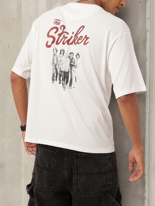 Urban Swagger Printed Oversized T-shirt deal from myntra