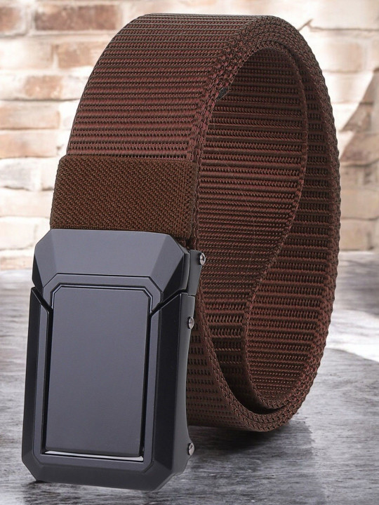 glitchez Men Textured Belt