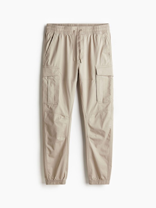 Slim Fit Cargo Joggers deal from myntra