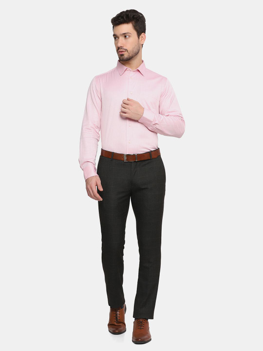 Blackberrys Men Slim Fit Opaque Formal Shirt