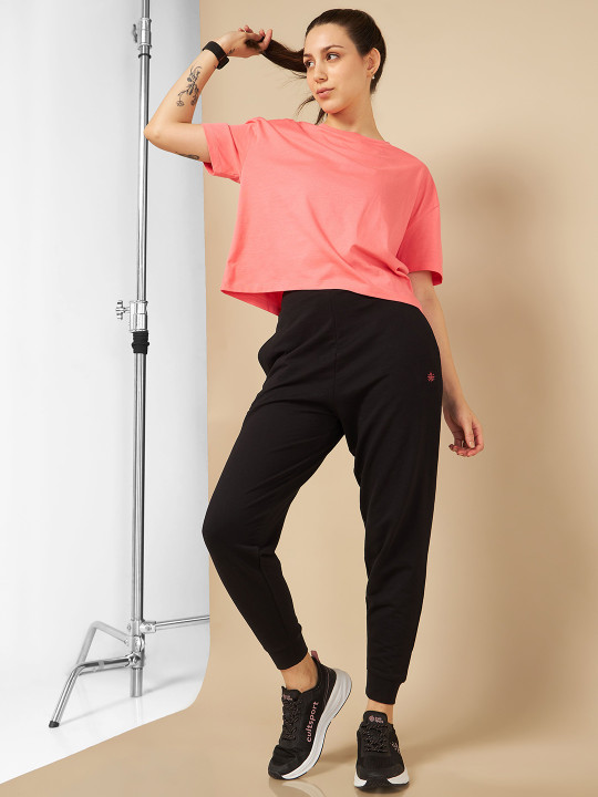 CULT Cult Leisure Women Regular Fit High Rise Joggers