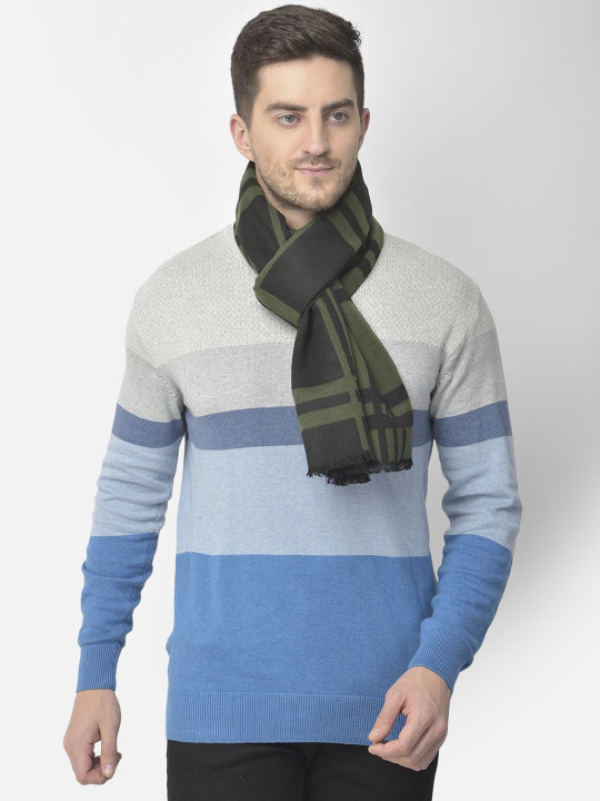 Cazzano Men Acrylic Striped Mufflers