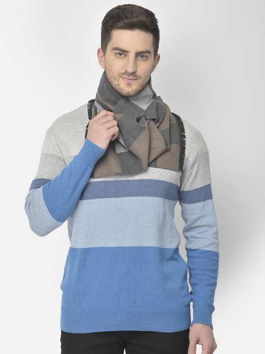 Cazzano Men Checked Mufflers