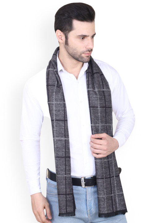 Cazzano Men Striped Merino Wool Mufflers