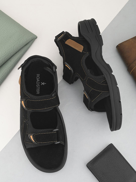 Roadster The Lifestyle Co Men Adjustable Strap Comfortable Sports Sandals