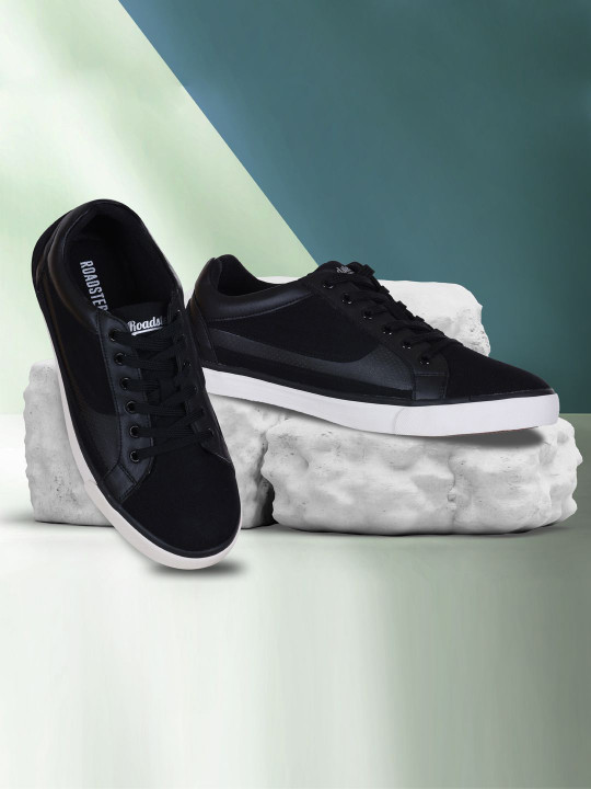 Roadster The Lifestyle Co Men Casual Round Toe Lace-Ups Sneakers