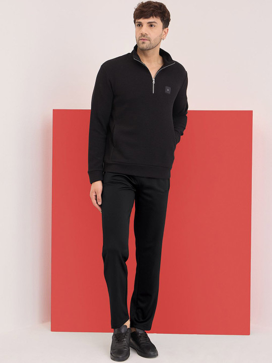 Sweet Dreams Men Mock Collar Long Sleeves Tracksuit