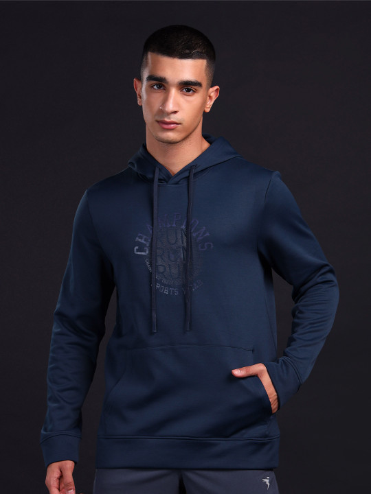 Technosport Men Graphic Printed Antimicrobial Sweatshirt