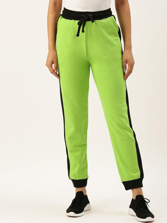 ARISE Women Mid-Rise Joggers Track Pants