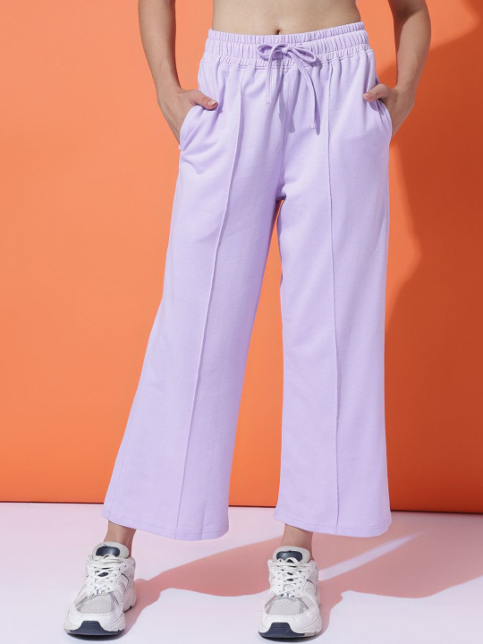 MKH Women Cotton Relaxed Fit Cargo Track Pants