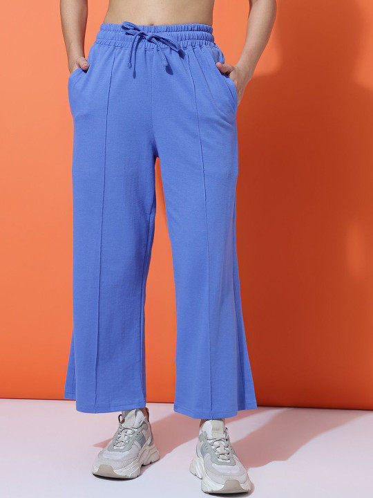 MKH Women Cotton Regular Fit Track Pants