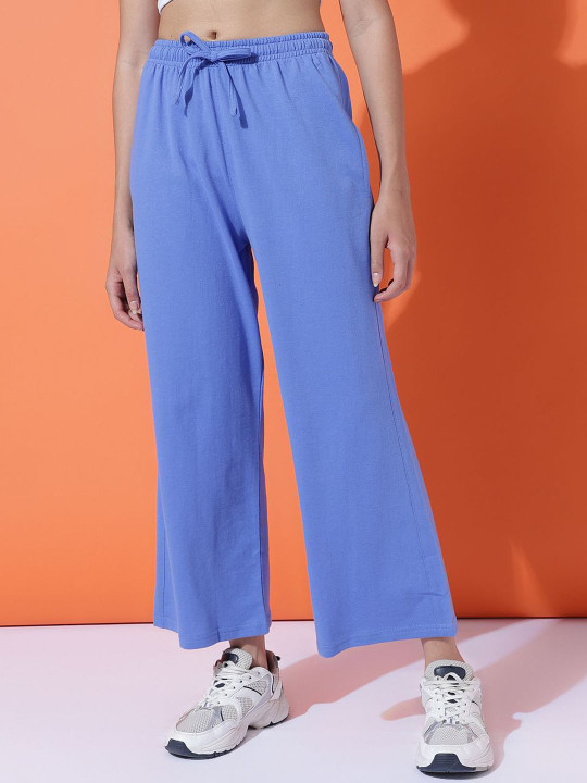 MKH Women Regular Fit Cotton Track Pants