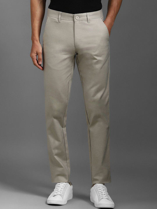 Louis Philippe Sport Men Mid-Rise Slim Fit Trousers