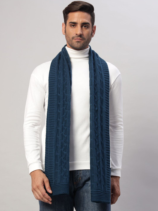 HANDICRAFT PALACE Men Self Design Mufflers