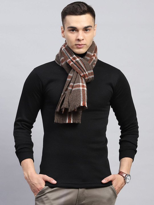 Monte Carlo Men Checked Cotton Mufflers
