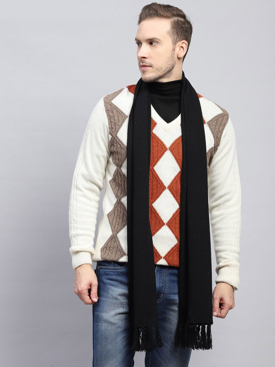 Monte Carlo Men Merino Wool Mufflers