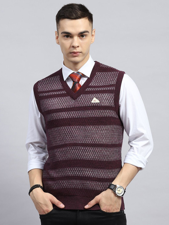 Monte Carlo Men Woollen Sweater Vest