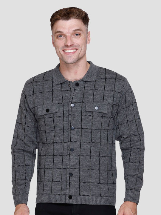 aarbee Men Checked Sweaters