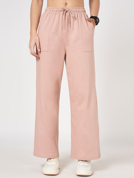 Ajile by Pantaloons Women Cotton Mid Rise Track Pants