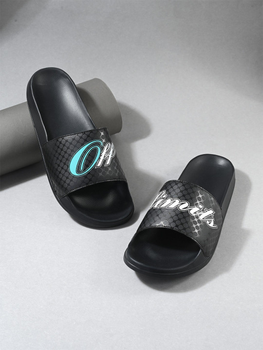 OFF LIMITS Men Printed Fashion Sliders
