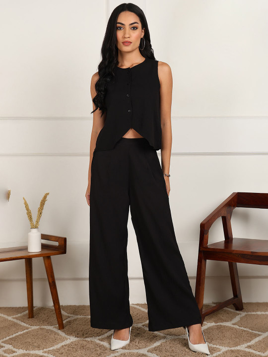 Murcia Round Neck Waistcoat & Trouser