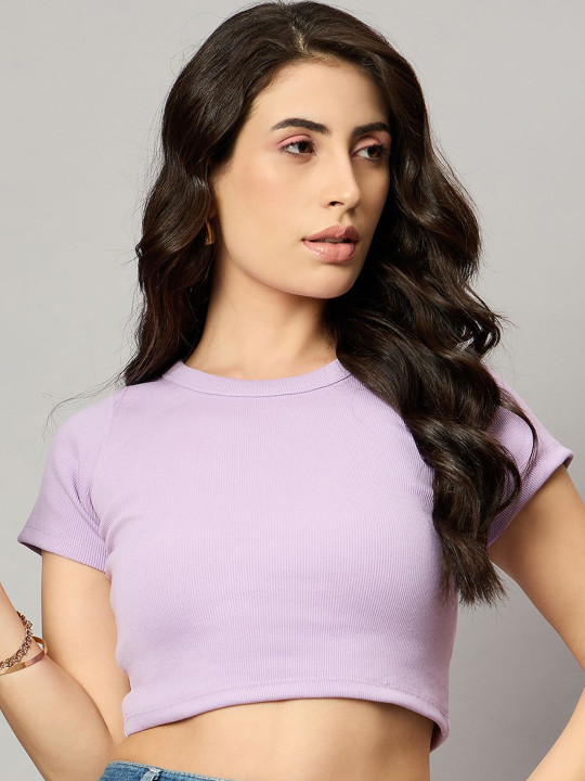Nun Blouson Crop Top