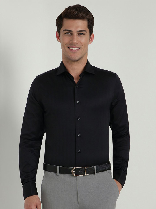 Allen Solly Sport Men Slim Fit Opaque Formal Shirt