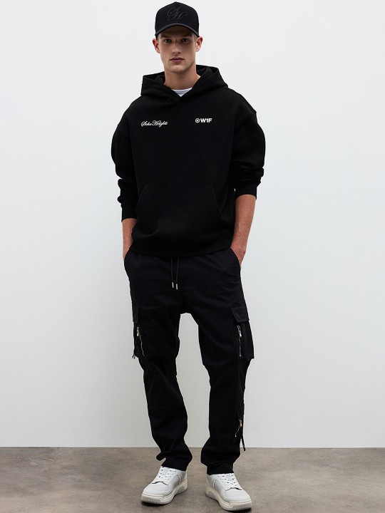 Men Slim Fit Cargo Trousers