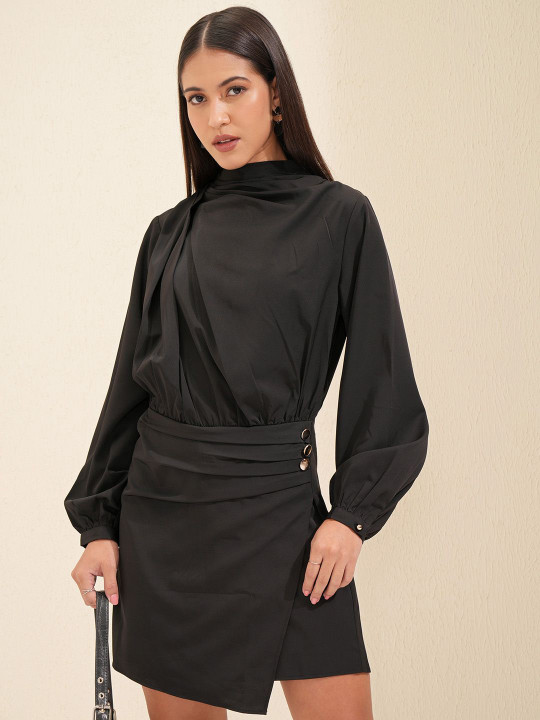 ESPYR By Tokyo Talkies Cowl Neck Playsuit