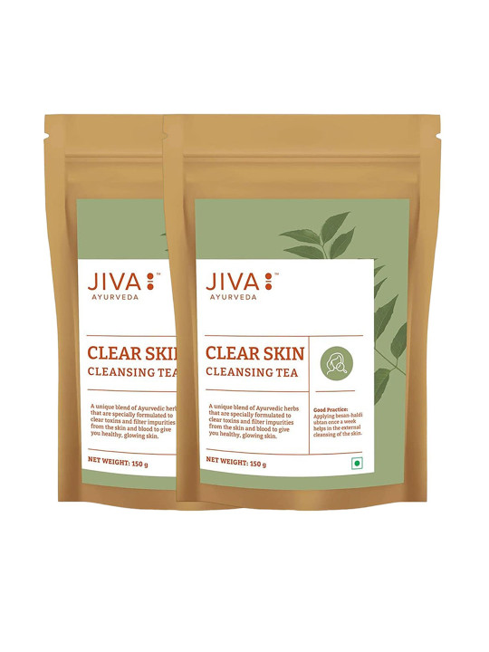 Jiva Set Of 2 Ayurveda Skin Tea- 150g