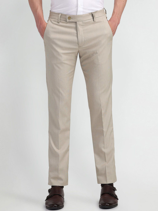Arrow Men Urban Slim Slim Fit Trousers