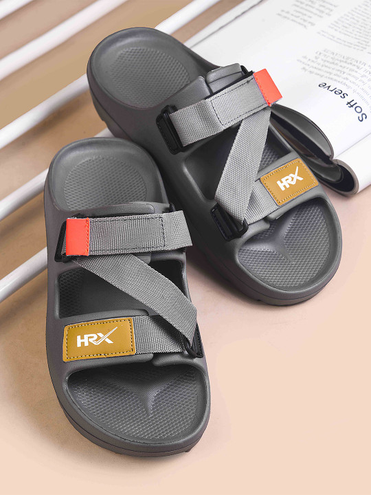 HRX by Hrithik Roshan Men Rubber Sliders