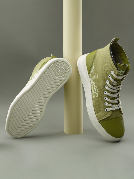 Duke Men Printed High-Top Sneakers