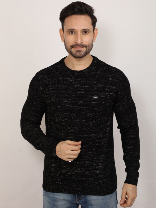 Klub Fox Men Round Neck Pullover Sweaters