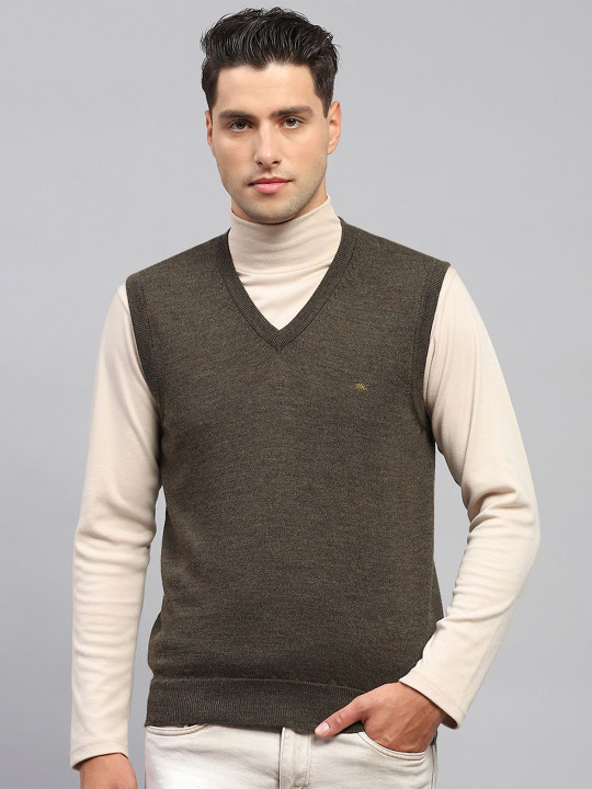 Monte Carlo Men Long Sleeves Sweater Vest