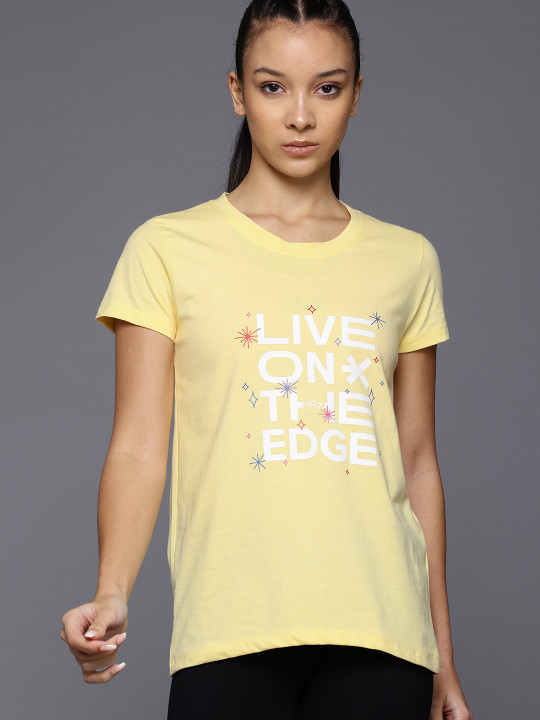 HRX by Hrithik Roshan Typography T-shirt