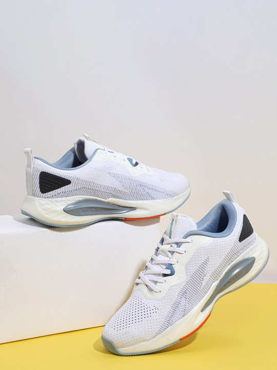 Aqualite Men Woven Design Round Toe Sneakers