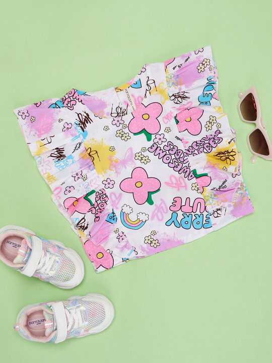 Pantaloons Junior Print Cotton Top