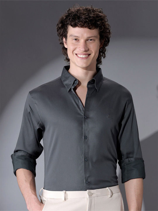 Beyoung Men Solid Formal Shirt