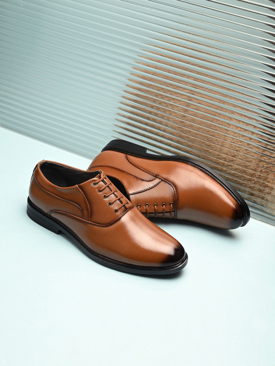 Provogue Men Leather Formal Derbys